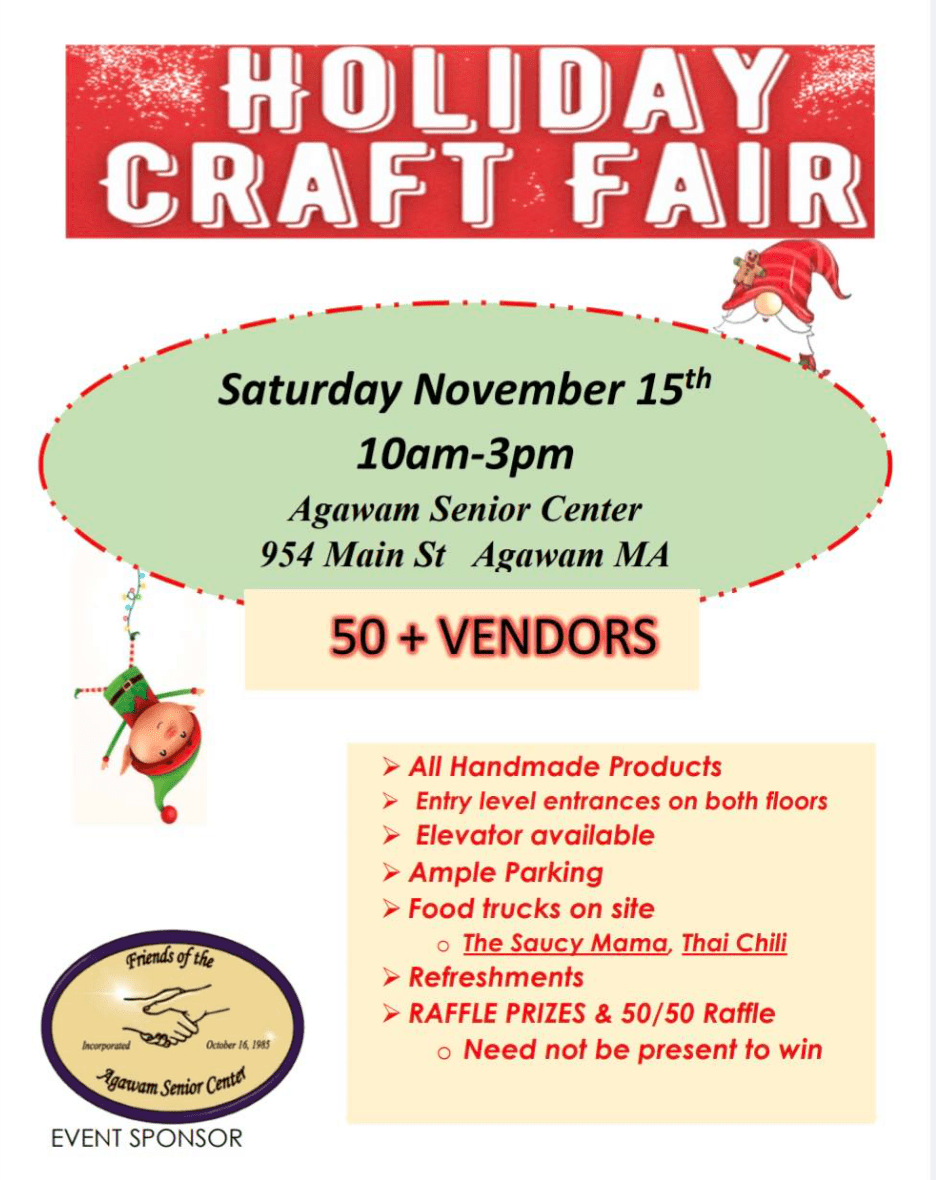 Holiday Craft Fair – November 15th,&nbsp;2025!